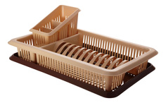 Сушилка для посуды Plastic Centre ПЦ1562БЖКЧ