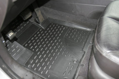 Коврики в салон Element для HYUNDAI Santa Fe 05/2010-2012; 4 шт. полиуретан