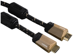 Кабель Hama HDMI - HDMI, 3м Brown/Black (H-122211)