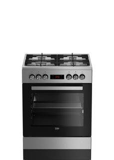 Комбинированная плита Beko FSM 62330 DXT Silver