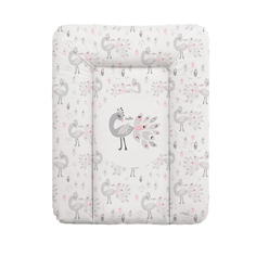 Матрац пеленальный Ceba Baby 70*50 см мягкий на комод Lolly Polly Peacock W-143-120-608