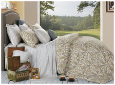 Комплект постельного белья Cleo satin reactive sr полутораспальный