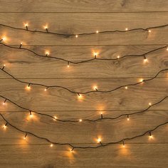 Новогодняя электрическая гирлянда Neon-Night Твинкл Лайт 303-046 10 м белый теплый