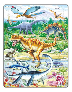 Пазл Larsen динозавр 35 деталей