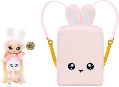 Кукла и рюкзак Na! Na! Na! Surprise Pink Bunny