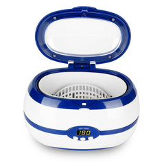 Ультразвуковая ванна-стерилизатор VGT-2000; Ultrasonic Cleaner; 600 мл; белый; синий