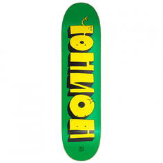 Дека для скейтборда Union Team 1; цвет green-yellow; размер 8;3x32;125; конкейв medium Юнион