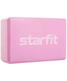 Starfit Блок для йоги Core YB-200 EVA; розовый пастель