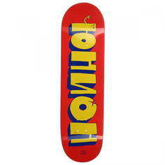 Дека для скейтборда Union Team 1; цвет red-yellow; размер 8;5x32;5; конкейв high Юнион