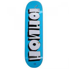 Дека для скейтборда Union Team 1; цвет blue-white; размер 8x31;75; конкейв medium Юнион