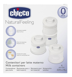 Контейнер для хранения пищи Chicco Для хранения молока 4 шт.