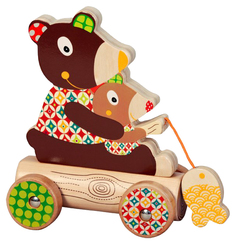 АльДенте Ebulobo Каталка Мишка большая, арт. 03EB0007