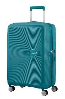 Чемодан унисекс American Tourister 32G-14002 бирюзовый; 46.5х29х67 см