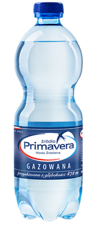 Вода питьевая Primavera газированная 0;5 л