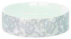 Мыльница Kleine Wolke Spitze Silver grey Серый