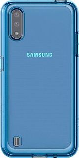Чехол SAMSUNG araree M cover для Samsung Galaxy M01; Blue [gp-fpm015kdalr]