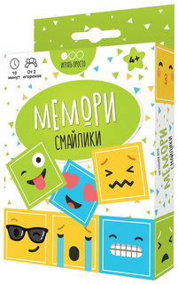 Настольная игра MURAVEY GAMES ТК003 Мемори Смайлики