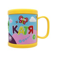 Детская кружка 3D Be Happy с именем Катя
