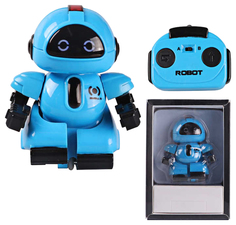 Робот с инфракрасным управлением, со световыми эффектами, 9,5х6х15,3 см Junfa Toys