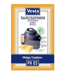 Пылесборник Vesta filter PH 03 4шт Веста