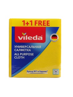 ВИЛЕДА Универсальная салфетка 1+1 шт. Vileda