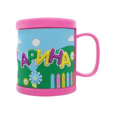 Детская кружка 3D Be Happy с именем Арина