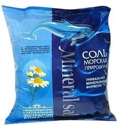 Соль морская ГРИН ПРОМ с экстрактом ромашки