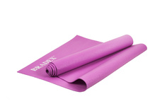 Коврик для йоги, цвет: розовый, 173x61x0,3 см Bradex