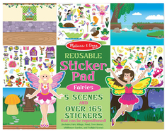 Набор со стикерами и фоном Melissa & Doug Феи