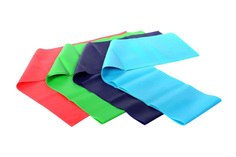 Набор эспандеров Bradex SF 0300 Суперэластик голубой/синий/зеленый/красный, 4 шт.