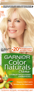 Краска для волос Garnier Color Naturals Garnier 10.0 Белое солнце 110 мл