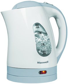 Чайник электрический Maxwell MW-1014 White/Blue