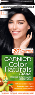 Краска для волос Garnier Color Naturals 1+ Ультра черный