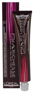 Краска для волос LOreal Professionnel Dia Richesse 4.15 Шоколадно-коричневый 50 мл