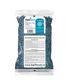 Воск для депиляции пленочный Depiltouch Film Depilatory Wax Azulene в гранулах 1000 гр