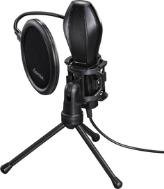 Микрофон Hama Stream Black