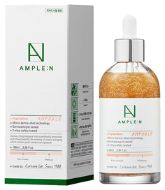 Омолаживающая сыворотка Amplen Peptide Shot Ampoule с пептидами 100мл Ample:N
