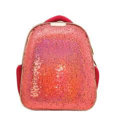 Ранец детский №1 School Sparkle Miracle Pink с пайетками розовый