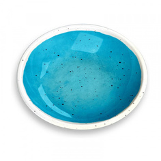 Одинарная миска для животных TarHong Desert Wash, меламин, голубой, 0.18 л