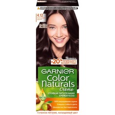 Крем-краска для волос Garnier "Color Naturals" стойкая тон 4.12 Холодный Шатен