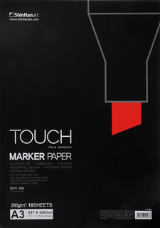 Альбом для маркеров Touch Marker Paper, А3, 10 листов