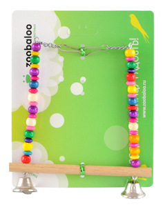Качели для птиц Zoobaloo, Африка с двумя карабинами 15х12см, 573