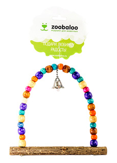 Качели для птиц Zoobaloo, Африка для средних птиц 18х15см, 577