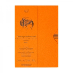 Альбом в папке для рисования Smiltainis "Mixed Media #authenticpad", А4, 40 л