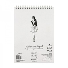 Альбом на спирали для маркеров Smiltainis "Authentic Marker", А5, 40 л