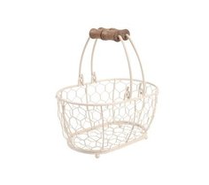 T&G Корзина Provence Small Cream, 20.4х14.5х10.5 см, бежевая 23035 TG