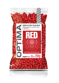 Depiltouch Пленочный воск для депиляции в гранулах OPTIMA «RED», 200гр