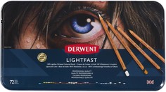 Набор цветных карандашей "Lightfast", 72 цвета Derwent