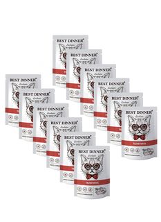 Влажный корм для кошек Best Dinner Exclusive, телятина, 12шт, 85г