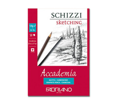 Блокнот для эскизов на спирали Fabriano "Accademia sketching" 42х59,4 см 50 л 120 г